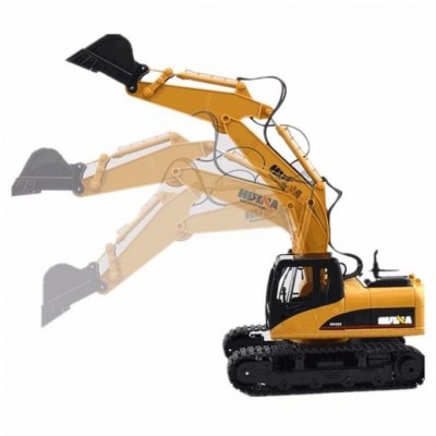 RC EXCAVATOR 1/14 SCALE 2.4GHz 15-CHANNEL ( ABS & METAL ) WITH BATTERY AND CHARGER